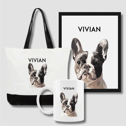 Portrait, Mug & Tote Bag