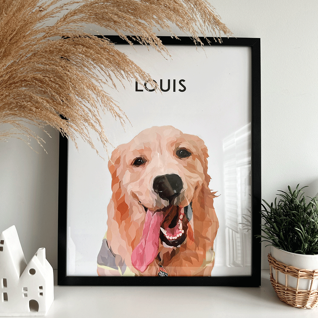 1 Pet Framed Portrait