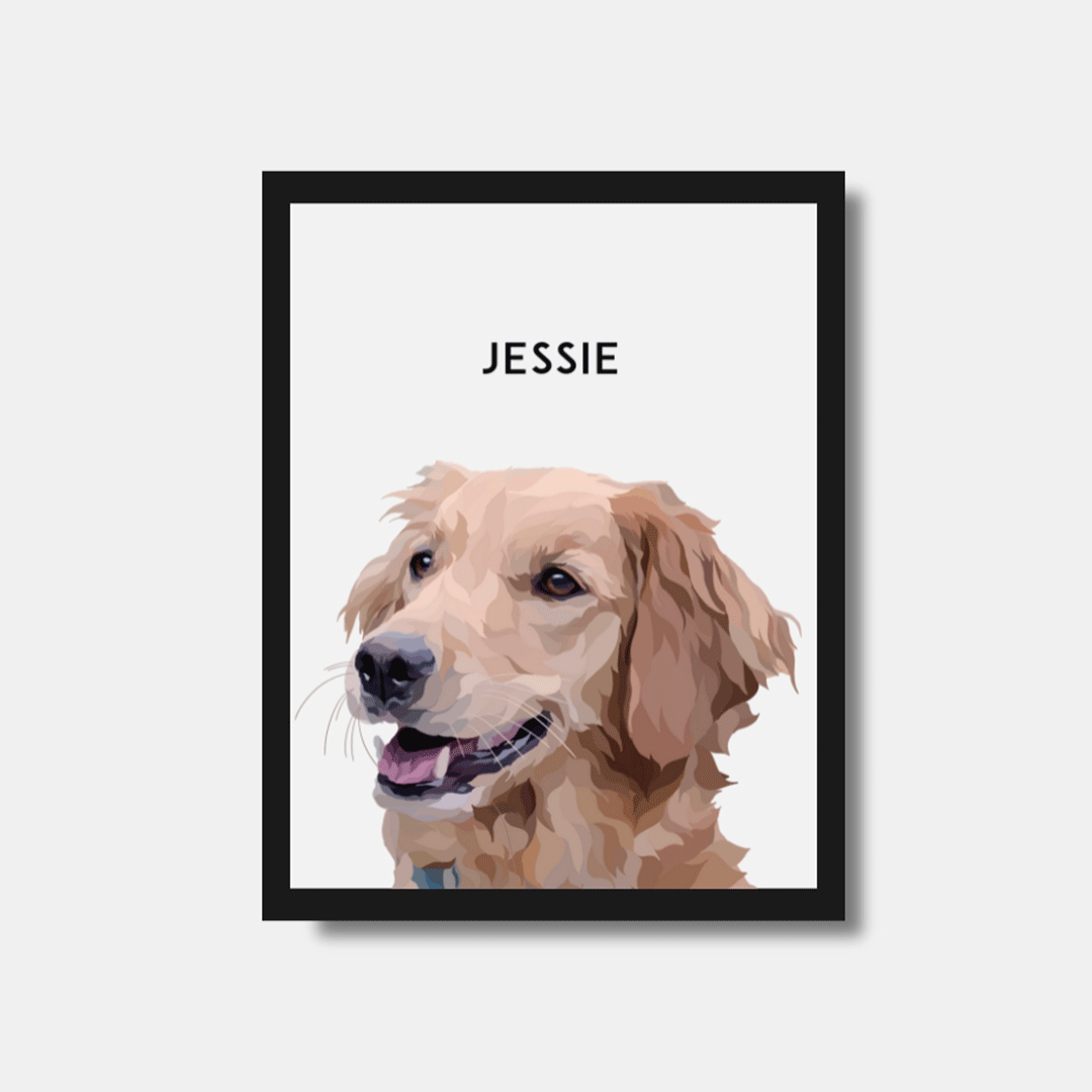 1 Pet Framed Portrait